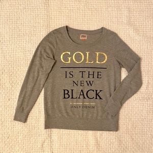 ONLY | Grey long sleeves shirt